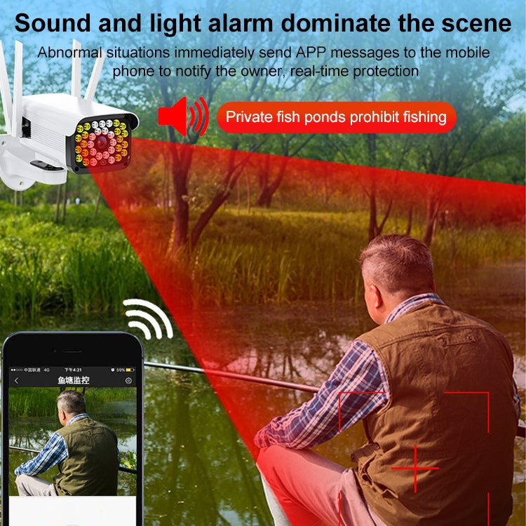 Difang DF-36Q Outdoor HD Surveillance IP Camera, Support Voice Intercom & Night Vision & Human Figure Detection & TF Card, WiFi + HD PTZ Rotation, US Plug, WiFi + HD PTZ Rotation Difang DF-36Q Outdoor HD Surveillance IP Camera, Support Voice Intercom & Night Vision & Human Figure Detection & TF Card, WiFi + HD PTZ Rotation, US Plug, WiFi + HD PTZ Rotation
